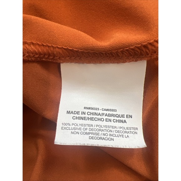 Nike Dri-Fit Texas Longhorns Burnt Orange Golf Polo Mens Size 2XL - Picture 8 of 8